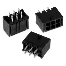 20 pcs - 66200821122 Wurth Elektronik WR-MPC3 Series Straight Through Hole PCB Header, 8 Contact(s), 3.0mm Pitch, 2 Row(s), Shro