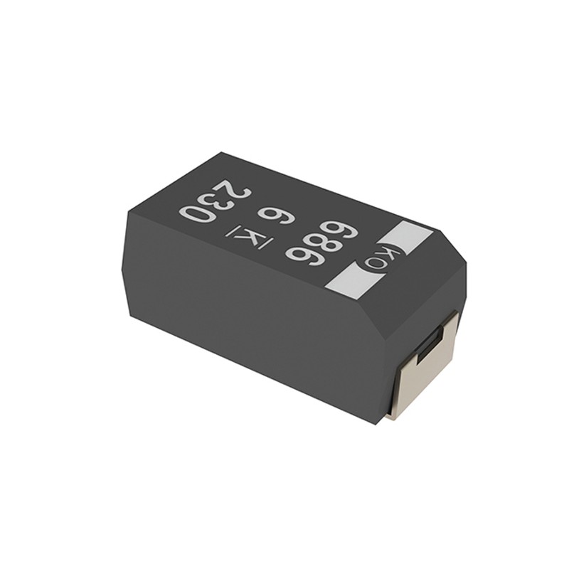 10 pcs - T525D476M016ATE035 KEMET 47μF Surface Mount Polymer Capacitor, 16V dc