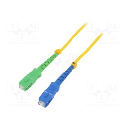 10 pcs : 54289 - Fiber patch cord, SC/APC,SC/UPC, 1m, Optical fiber: 9/125um, LSZH