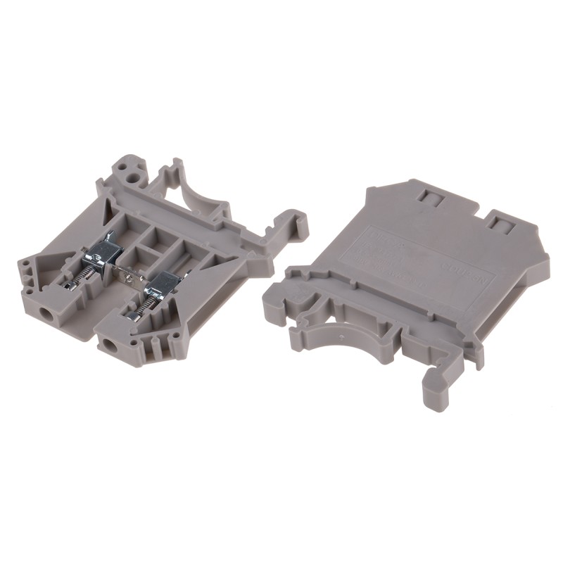 50 pcs - RS PRO DIN Rail Terminal Block, 2.5mm², Single-Level, Screw Termination