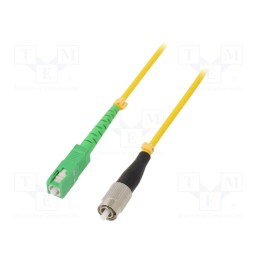 10 pcs : 54311 - Fiber patch cord, FC/UPC,SC/APC, 5m, Optical fiber: 9/125um, LSZH
