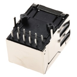 1 pcs - Halo Electronics FastJack Series Female RJ45 Connector, UTP Shield