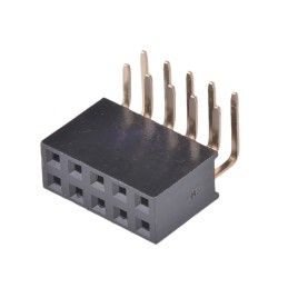 10 pcs - 613010243121 Wurth Elektronik WR-PHD Series Right Angle Through Hole Mount PCB Socket, 10-Contact, 2-Row, 2.54mm Pitch,