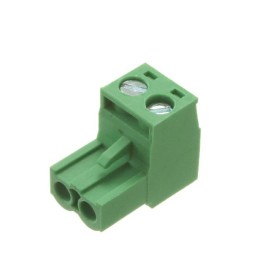 10 pcs - RS PRO 5mm Pitch 2 Way Pluggable Terminal Block, Plug, Free Hanging (In Line)