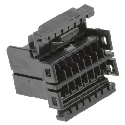 10 pcs - 174046-2 TE Connectivity, MULTILOCK 040 Male Connector Housing, 2.5mm Pitch, 16 Way, 2 Row