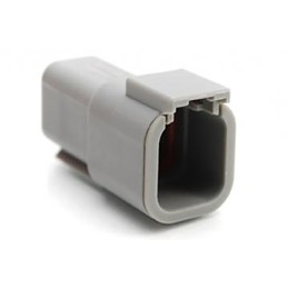 20 pcs - ATM04-6P Amphenol Industrial, ATM Automotive Connector Socket 6 Way, Crimp Termination