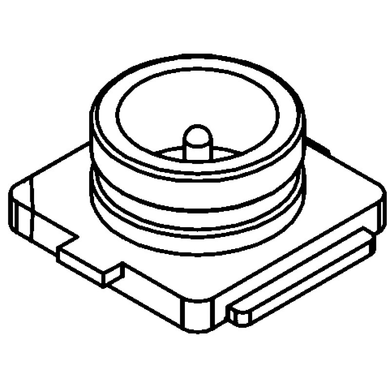 20 pcs - 73412-0114 Molex, jack Surface Mount MCX Connector, Solder Termination, Straight Body