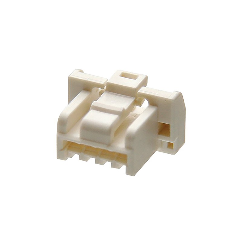 50 pcs - 502578-0400 Molex, CLIK-Mate Male Connector Housing, 2mm Pitch, 4 Way, 1 Row