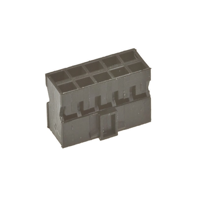 20 pcs - 90311-004LF Amphenol Communications Solutions, Minitek Pwr Connector Housing, 2mm Pitch, 4 Way, 2 Row