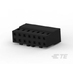 20 pcs - 1-2316109-4 TE Connectivity, AMPMODU Female PCB Connector Housing, 2mm Pitch, 14 Way, 2 Row