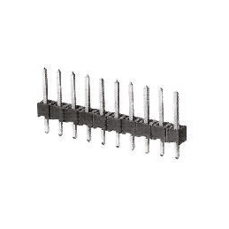 50 pcs - 826936-4 TE Connectivity AMPMODU MOD II Series Straight Through Hole Pin Header, 4 Contact(s), 2.54mm Pitch, 1 Row(s), 