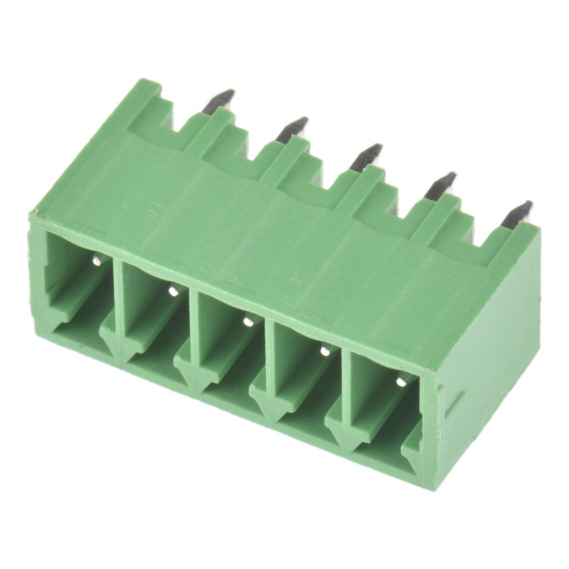 10 pcs - 691321100005 Wurth Elektronik 3.5mm Pitch 5 Way Pluggable Terminal Block, Header, Through Hole, Solder Termination