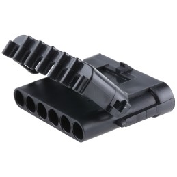 10 pcs - 12010975 Delphi, Weather-Pack Automotive Connector Plug 6 Way