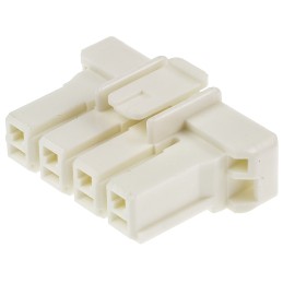 20 pcs - 1376390-1 TE Connectivity, Power Key Male Connector Housing, 5mm Pitch, 4 Way, 1 Row