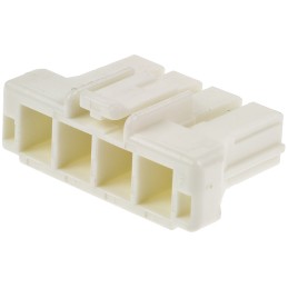 20 pcs - 1376390-1 TE Connectivity, Power Key Male Connector Housing, 5mm Pitch, 4 Way, 1 Row