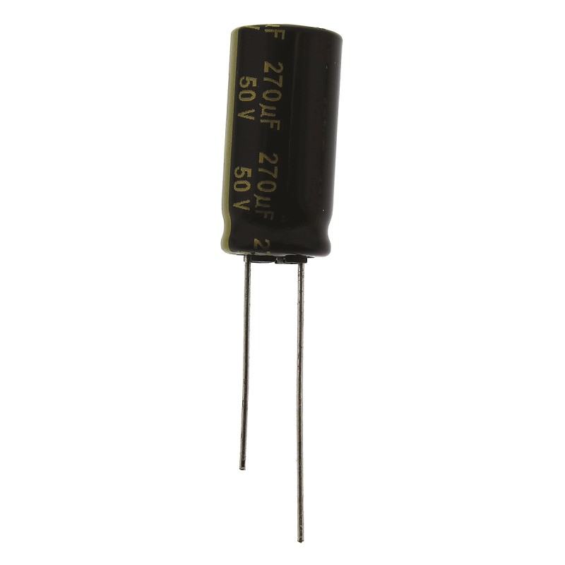 20 pcs - EEUFM1H271 Panasonic 270μF Aluminium Electrolytic Capacitor 50V dc, Radial, Through Hole - EEUFM1H271