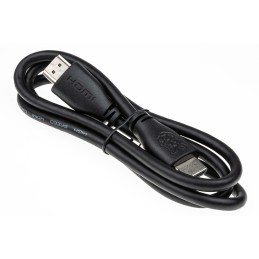 1 pcs - Raspberry Pi 1m HDMI to HDMI Cable in Black