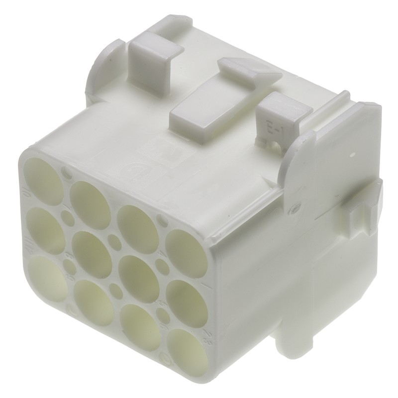20 pcs - 350783-1 TE Connectivity, Universal MATE-N-LOK Female Connector Housing, 6.35mm Pitch, 12 Way, 3 Row