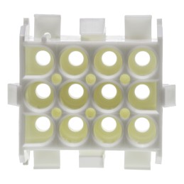 20 pcs - 350783-1 TE Connectivity, Universal MATE-N-LOK Female Connector Housing, 6.35mm Pitch, 12 Way, 3 Row