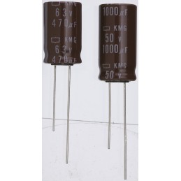 20 pcs - EKMG100ELL102MJC5S Nippon Chemi-Con 1000μF Electrolytic Capacitor 10V dc, Through Hole - EKMG100ELL102MJC5S