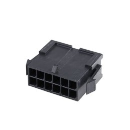 20 pcs - 43020-1200 Molex, Micro-Fit 3.0 Male Connector Housing, 3mm Pitch, 12 Way, 2 Row
