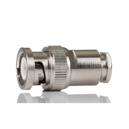 10 pcs - RS PRO, Plug Cable Mount BNC Connector, 50Ω, Clamp Termination, Straight Body