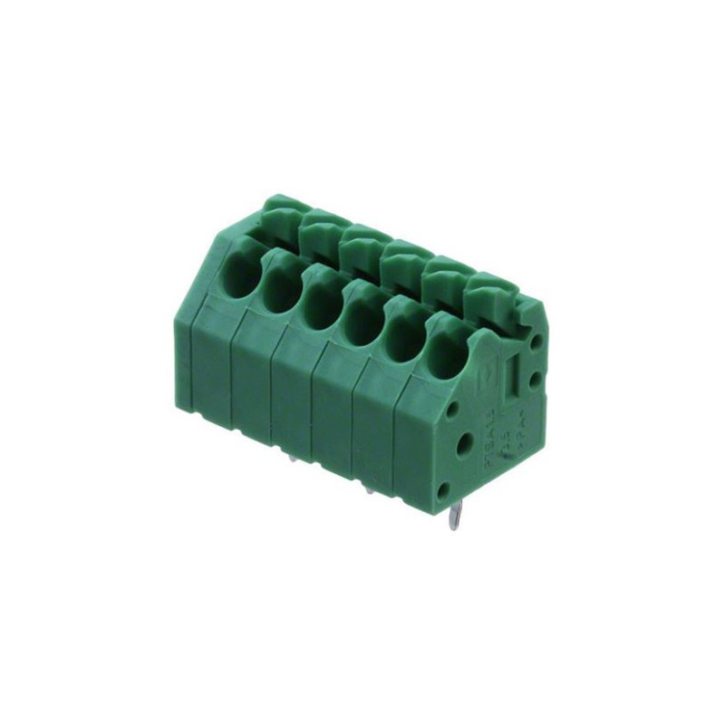 10 pcs - 1985234 Phoenix Contact PCB Terminal Block, 3.5mm Pitch, Through Hole Mount, 1-Row, Solder Termination