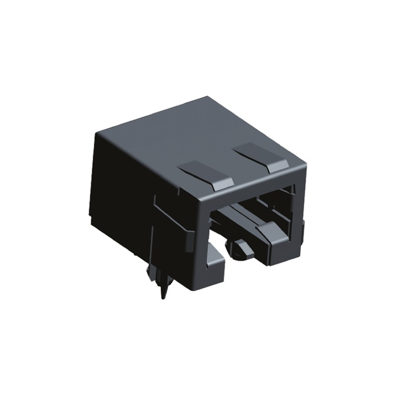 10 pcs - 2-5338556-1 TE Connectivity 2-5338556 Series Female RJ45 Connector, Through Hole, Cat3