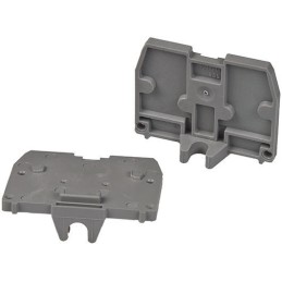 50 pcs - 869-395 Wago 869 Series End Plate with M4 Mounting Flange for Use with 869 Series Terminal Blocks