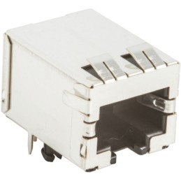 10 pcs - TM11R-5N2-88(50) Hirose TM11R Series Female RJ45 Connector, Through Hole, Cat5, STP Shield
