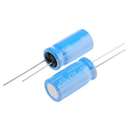 10 pcs - UBT1H471MHD8 Nichicon 470μF Aluminium Electrolytic Capacitor 50V dc, Radial, Through Hole - UBT1H471MHD8