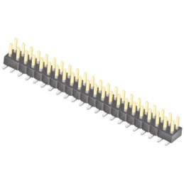 10 pcs - TSM-122-01-L-DV Samtec TSM Series Straight Surface Mount Pin Header, 44 Contact(s), 2.54mm Pitch, 2 Row(s), Unshrouded