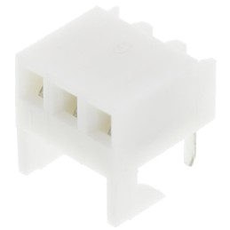 20 pcs - 38-00-1333 Molex KK 254 Series Right Angle Through Hole Mount PCB Socket, 3-Contact, 1-Row, 2.54mm Pitch, Solder Termin