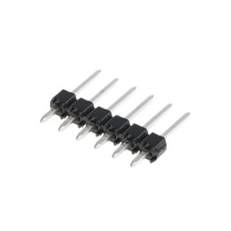 20 pcs - 90120-0126 Molex C-Grid III Series Straight Through Hole Pin Header, 6 Contact(s), 2.54mm Pitch, 1 Row(s), Unshrouded
