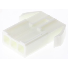 50 pcs - ELR-03V JST, EL Female Connector Housing, 3 Way, 1 Row