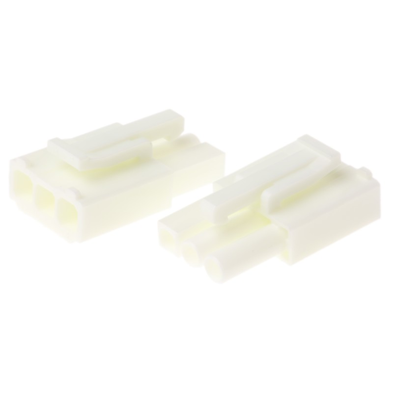 50 pcs - ELP-03V JST, EL Male Connector Housing, 3 Way, 1 Row