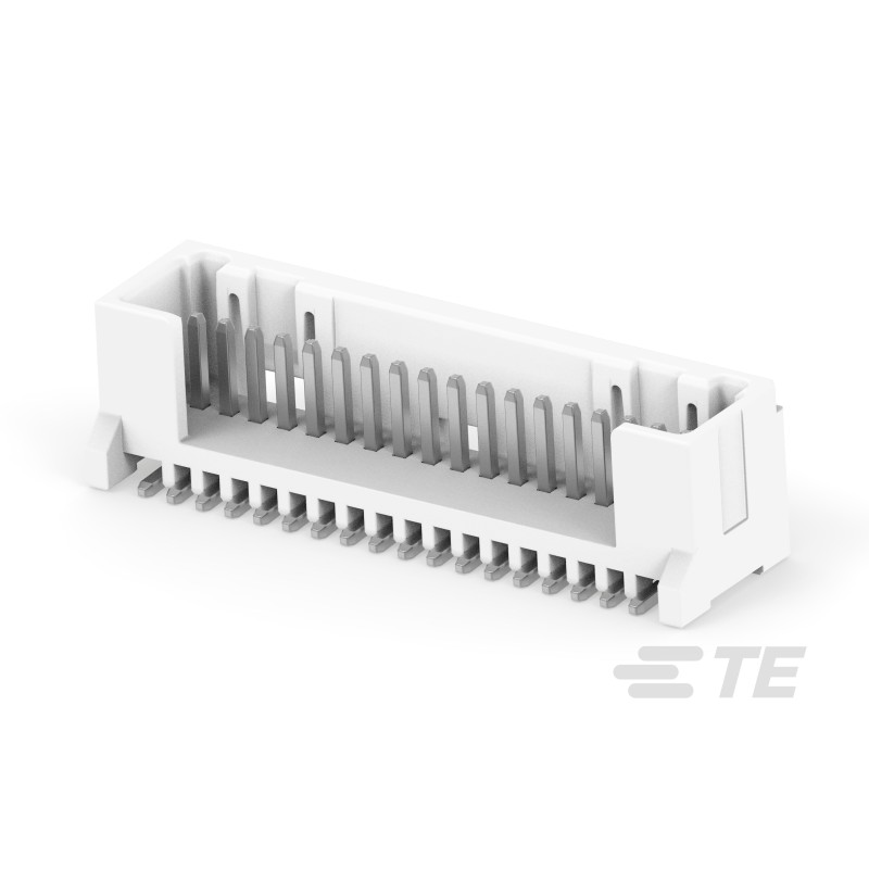 10 pcs - 1-2355091-8 TE Connectivity MICRO CT Series Straight Board Mount PCB Header, 18 Contact(s), 1.2mm Pitch, 1 Row(s)