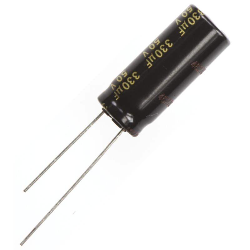 20 pcs - EEUFM1H331L Panasonic 330μF Aluminium Electrolytic Capacitor 50V dc, Radial, Through Hole - EEUFM1H331L