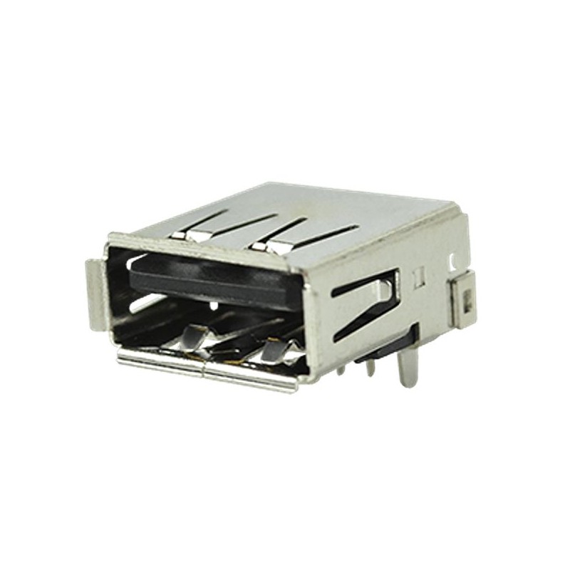 20 pcs - UJ2-AH-4-TH CUI Horizontal, Through Hole Type Standard A Type 2 USB Connector