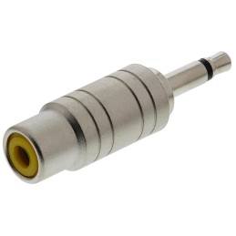 10 pcs - RS PRO AV Adapter, Female RCA to Male 3.5 mm Mono