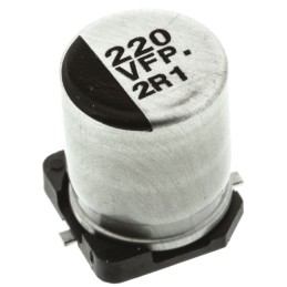 20 pcs - EEEFP1V221AP Panasonic 220μF Aluminium Electrolytic Capacitor 35V dc, Surface Mount - EEEFP1V221AP