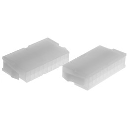 20 pcs - 39-01-2201 Molex, Mini-Fit Jr Male Connector Housing, 4.2mm Pitch, 20 Way, 2 Row