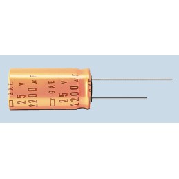 20 pcs - EGXE250ELL331MJ16S Nippon Chemi-Con 330μF Electrolytic Capacitor 25V dc, Through Hole - EGXE250ELL331MJ16S