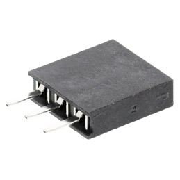 20 pcs - M20-7820346 HARWIN Straight Through Hole Mount PCB Socket, 3-Contact, 1-Row, 2.54mm Pitch, Solder Termination
