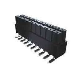5 pcs - Samtec IPS1 Series Straight Through Hole Mount PCB Socket, 20-Contact, 2-Row, 2.54mm Pitch, Solder Termination