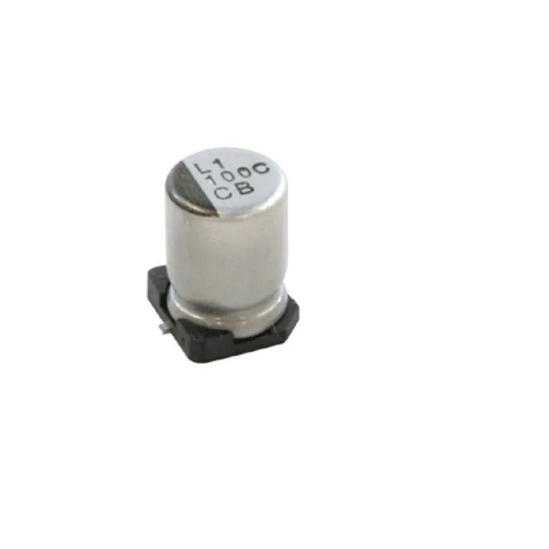 10 pcs - UCD1V681MNQ1MS Nichicon 680μF Aluminium Electrolytic Capacitor 35V dc, Surface Mount - UCD1V681MNQ1MS