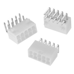 20 pcs - 649004227222 Wurth Elektronik WR-MPC4 Series Right Angle Through Hole PCB Header, 4 Contact(s), 4.2mm Pitch, 2 Row(s), 