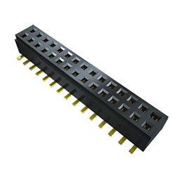 10 pcs - CLM-103-02-L-D Samtec CLM Series Straight Through Hole Mount PCB Socket, 6-Contact, 2-Row, 1mm Pitch, Solder Terminatio