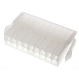 20 pcs - 39-01-2181 Molex, Mini-Fit Jr Male Connector Housing, 4.2mm Pitch, 18 Way, 2 Row