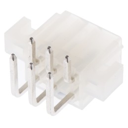 10 pcs - 39-29-1068 Molex Mini-Fit Jr. Series Right Angle Through Hole PCB Header, 6 Contact(s), 4.2mm Pitch, 2 Row(s), Shrouded